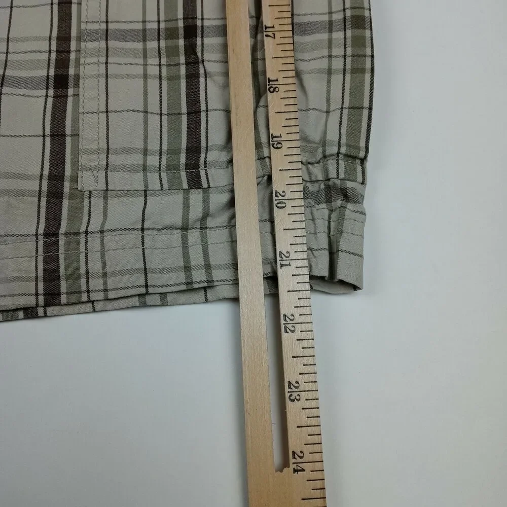 WRANGLER Plaid Shorts Cargo Pockets Men's Size 36 - Picture 7 of 7